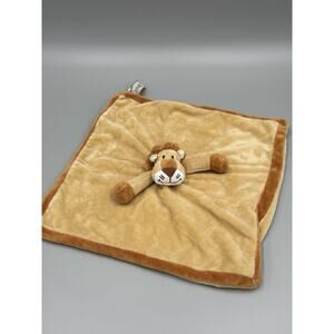 Diinglisar Brown Lion LOVEY Plush Baby Security Blanket